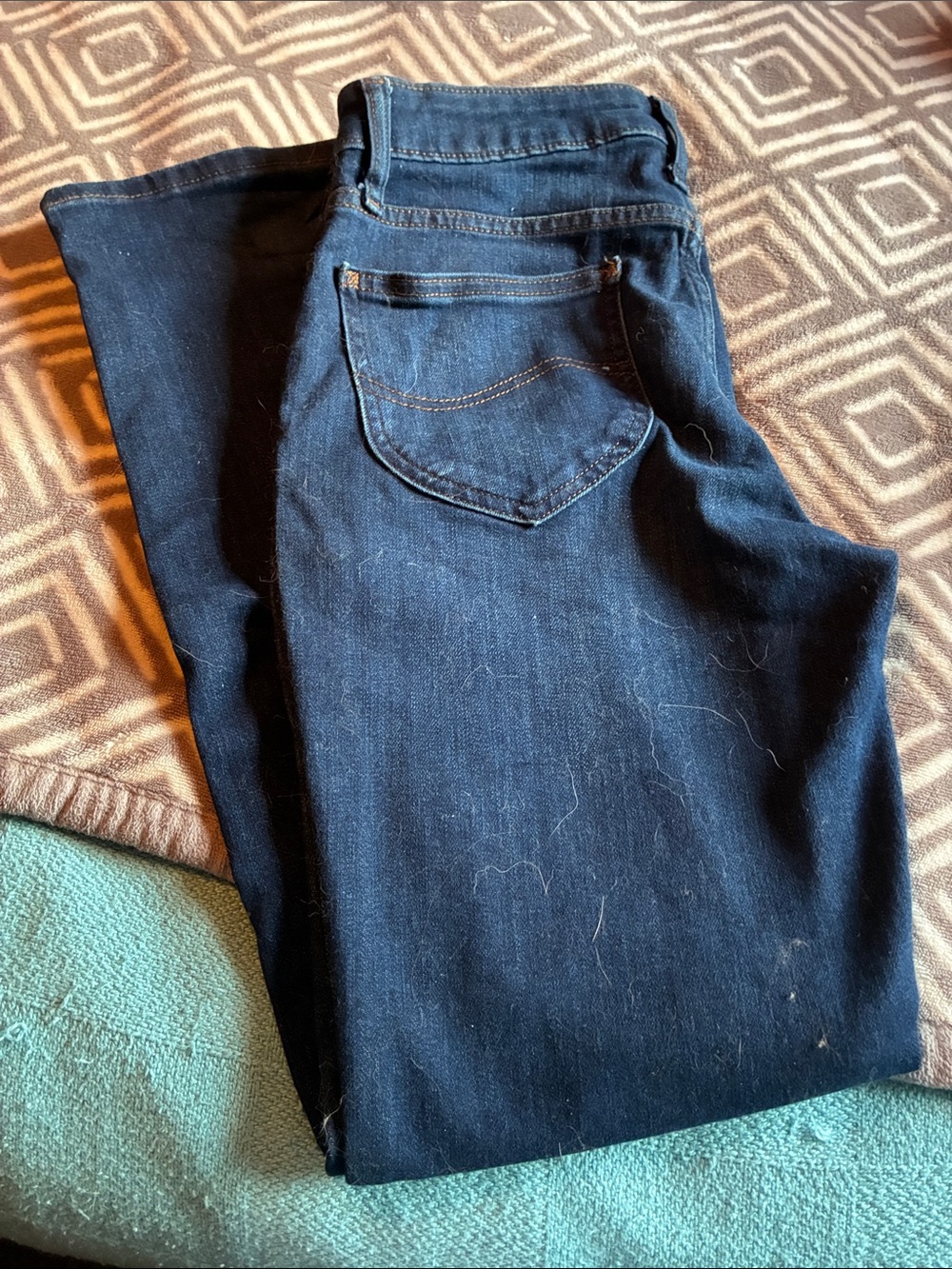 Lee Dark Blue Women's Jeans